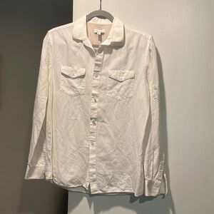 Vintage Calvin Klein women’s white button up SIZE S